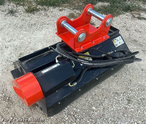 hydraulic flail mower for mini excavator sale|agrotk exflm115 excavator flail mower.